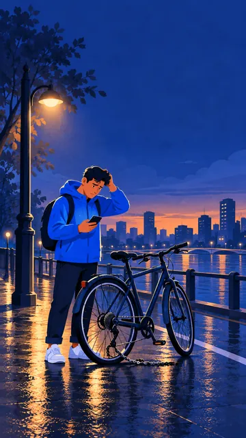 The same illustration recomposed for a tall 9:16 frame.