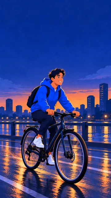 The same illustration recomposed for a tall 9:16 frame.